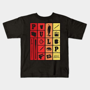 Pulp Movie Tarantino Kids T-Shirt